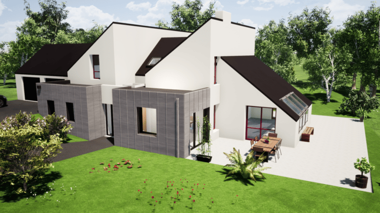 Extension d'une maison - Carhaix 2