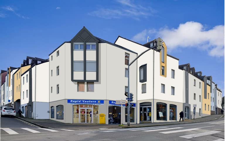 Rénovation thermique - Résidence Peguy Kervern - Brest